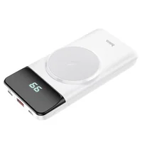 Портативное зарядное устройство Power Bank Hoco J76 Bobby wireless 22.5W+PD20W 10000 mAh Белый
