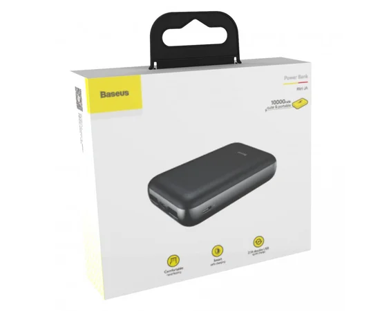 Портативное зарядное устройство Power Bank Baseus Mini JA 10000mAh Черный