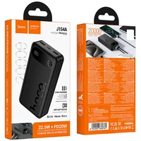 Портативное ЗУ Power Bank Hoco J154A Victorious 22.5W+PD20W 20000 mAh Black