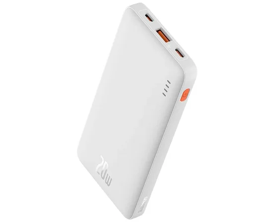 Портативное ЗУ Power Bank Baseus Airpow OS 20W 10000 mAh (PPQD09000) White