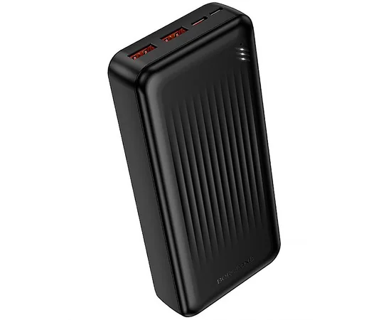 Портативное ЗУ Power Bank Borofone BJ80A Starlight 22.5W+PD20W 20000 mAh Black