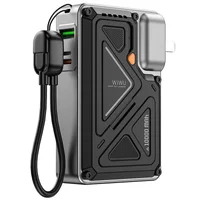 Портативное ЗУ Power Bank WIWU Wi-P057 Knight 22.5W+PD35W 10000 mAh Black