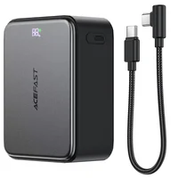 Портативное ЗУ Power Bank Acefast M28 22.5W with cable 10000 mAh Black