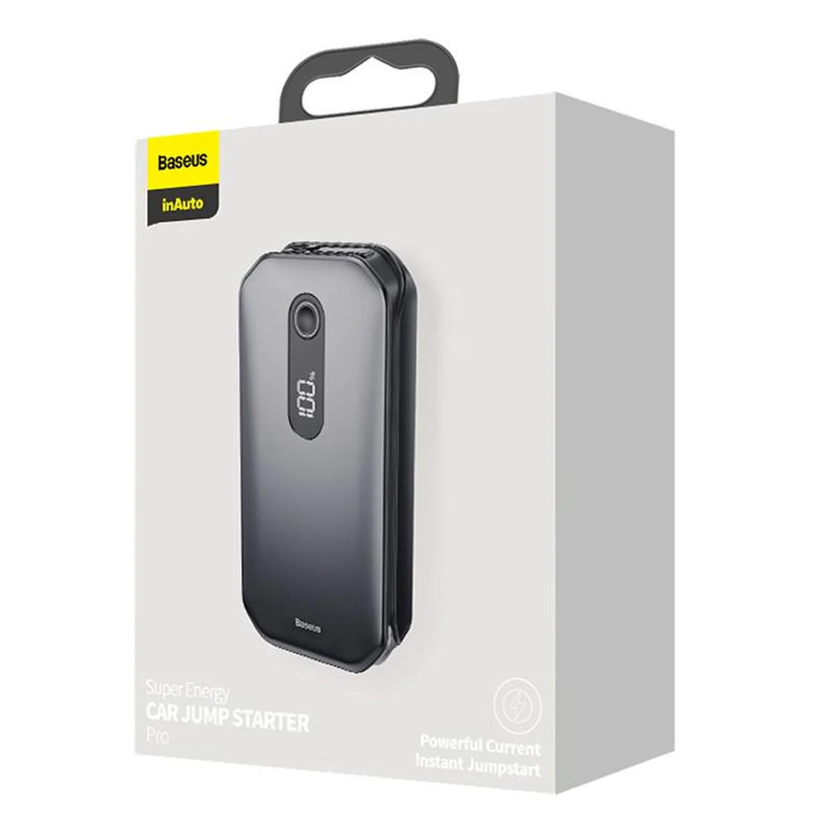 Пусковий пристрій (бустер) для автомобіля Baseus Super Energy Pro+ 12000mAh (C00245700111) Black