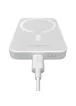 Портативное ЗУ Power Bank Baseus Magnetic Mini Air 20W c БЗУ 6000 mAh (P10059002223-0) Stellar White