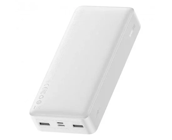 Портативное зарядное устройство Baseus Bipow Digital Display 15W 10000mAh (PPDML-I) Белый