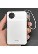 Портативное ЗУ Power Bank WIWU Wi-P007 2 in 1 c БЗУ 10000 mAh Grey