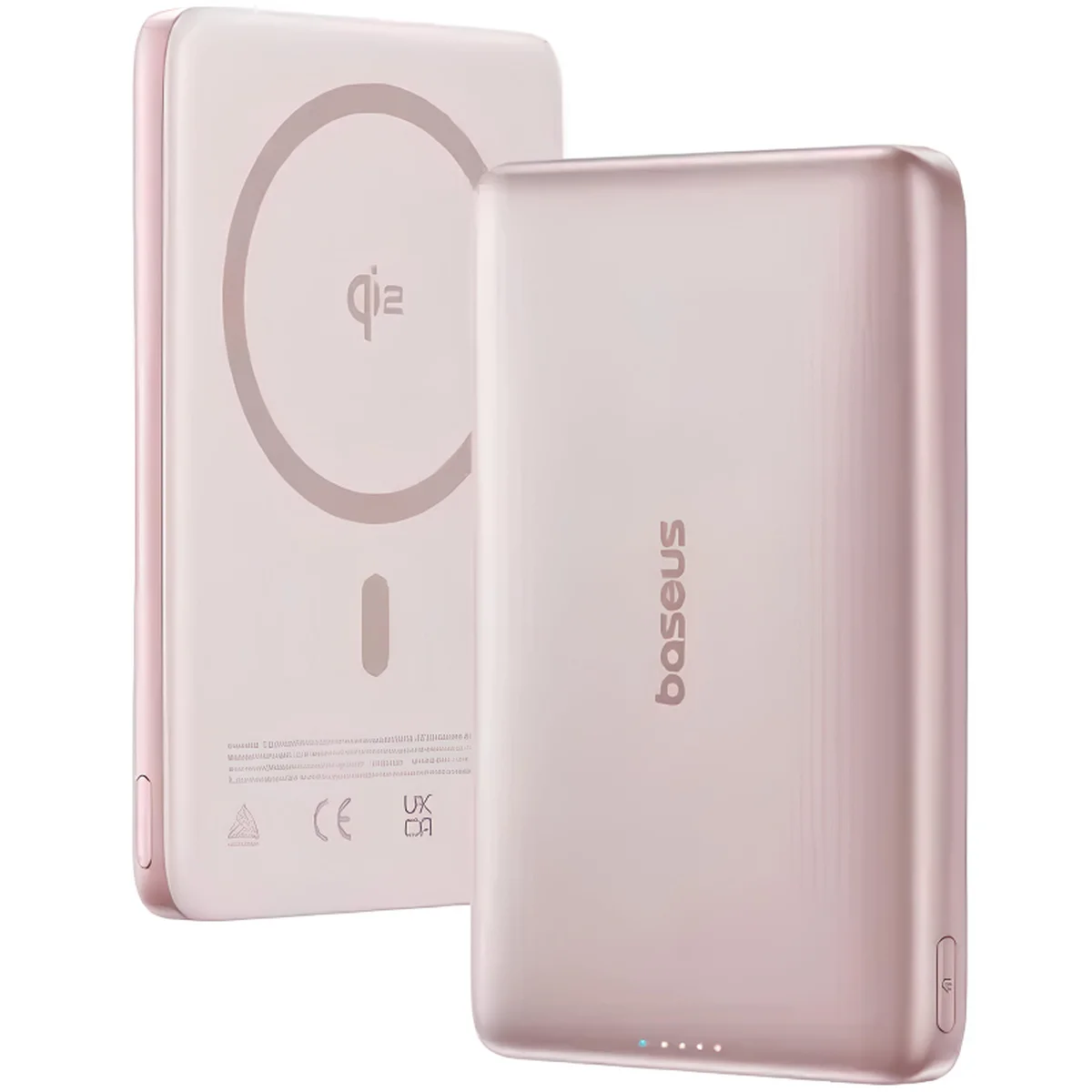 Портативное ЗУ Power Bank Baseus PicoGo AM41 Ultra-Slim 27W c БЗУ 10000 mAh (E0027200) Pink