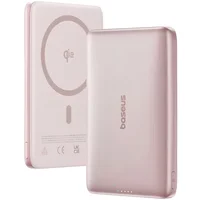 Портативное ЗУ Power Bank Baseus PicoGo AM41 Ultra-Slim 27W c БЗУ 10000 mAh (E0027200) Pink