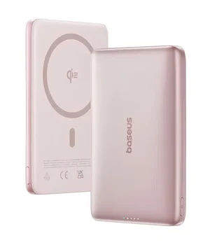Портативне ЗУ Power Bank Baseus PicoGo AM41 Ultra-Slim 27W з БЗП 10000 mAh (E0027200) Pink