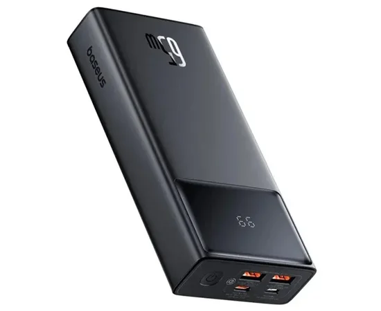Портативное зарядное устройство Baseus Star-Lord Digital Display 65W 20000 mAh (P10022906113-00) Cluster Black