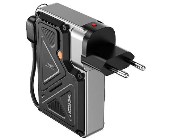 Портативное ЗУ Power Bank WIWU Wi-P057 Knight 22.5W+PD35W 10000 mAh Black