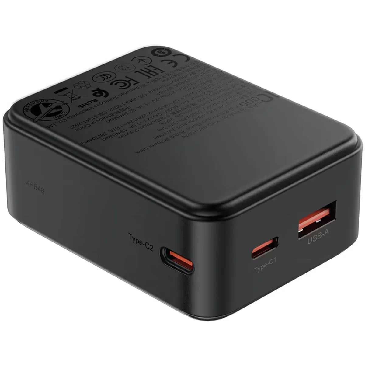 Портативное ЗУ Power Bank Acefast M28 22.5W with cable 10000 mAh Black