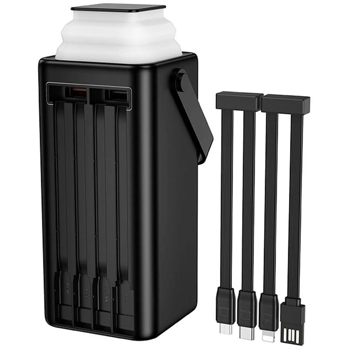 Портативное ЗУ Power Bank Borofone BJ65B High 22.5W+PD20W with cable 80000 mAh Black