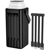 Портативное ЗУ Power Bank Borofone BJ65B High 22.5W+PD20W with cable 80000 mAh Black