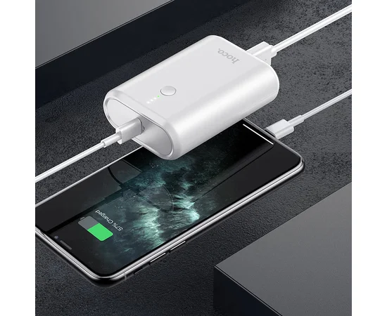 Портативное зарядное устройство Power Bank Hoco Q3 "Mayflower" PD20W+QC3.0 10000 mAh Белый