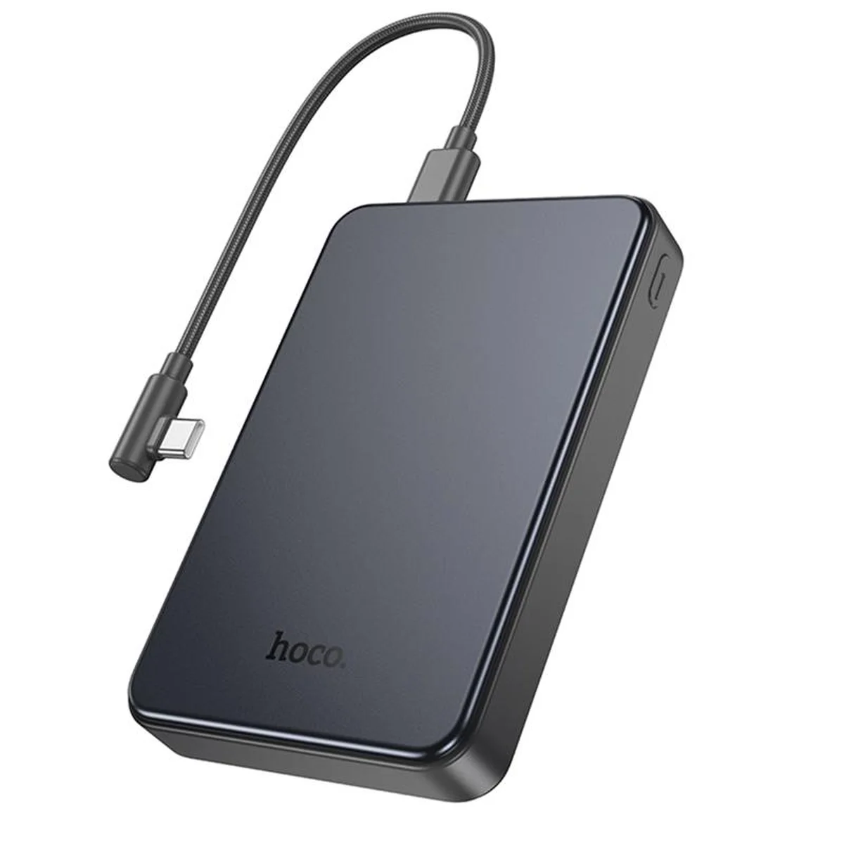 Портативное ЗУ Power Bank Hoco J170 Starlight 22.5W+PD20W with cable 10000 mAh Metal gray