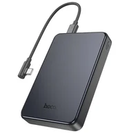 Портативное ЗУ Power Bank Hoco J170 Starlight 22.5W+PD20W with cable 10000 mAh Metal gray