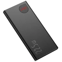 Портативное зарядное устройство Baseus Adaman Metal Digital Display QC 22.5W 10000mAh (PPAD000001) Черный