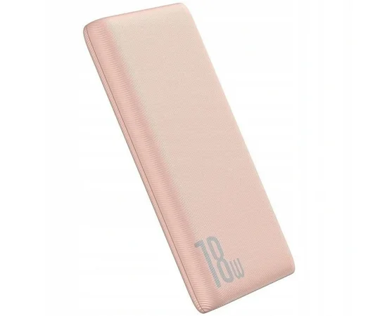 Портативное зарядное устройство Baseus Bipow PD+QC 18W 10000mAh Розовый