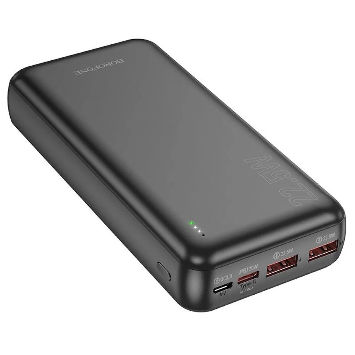 Портативное ЗУ Power Bank Borofone BJ38A 22.5W+PD20W 20000 mAh Black