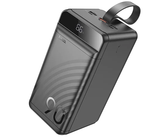 Портативное ЗУ Power Bank Hoco J123D Element 22.5W+PD20W 90000 mAh Black