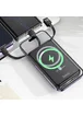 Портативное ЗУ Power Bank Hoco DB59 Guardian 22.5W+PD20W с БЗУ 10000 mAh Black