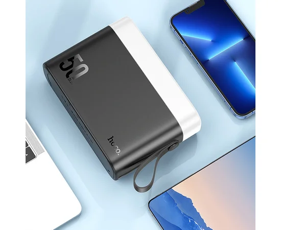 Портативное ЗУ Power Bank Hoco J94A Masterful 22.5W 50000 mAh Black