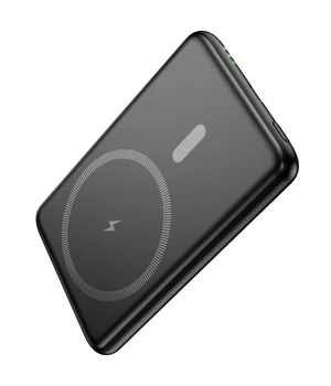 Портативное ЗУ Power Bank Hoco J140A Tony ultra-thin PD20W с БЗУ 5000 mAh Black