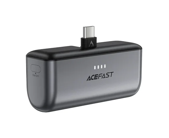 Портативное ЗУ Power Bank Acefast M9 PD20W 5000 mAh Black