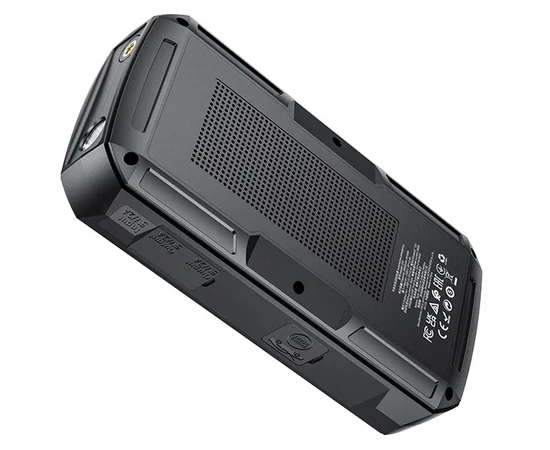 Пусковое устройство (бустер) для автомобиля Hoco QS2 Land Jump Starter and Air Pump 8000 mAh Black