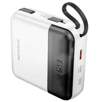Портативное ЗУ Power Bank BOROFONE BJ64A Distinct 22.5W+PD20W with cable 20000 mAh White