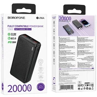 Портативное ЗУ Power Bank BOROFONE BJ56A Graceful 22,5W+PD20W 20000 mAh Black