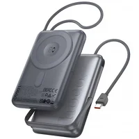 Портативное ЗУ Power Bank Hoco Q43 Clever dual PD20W с БЗУ Type-C 10000 mAh Metal gray