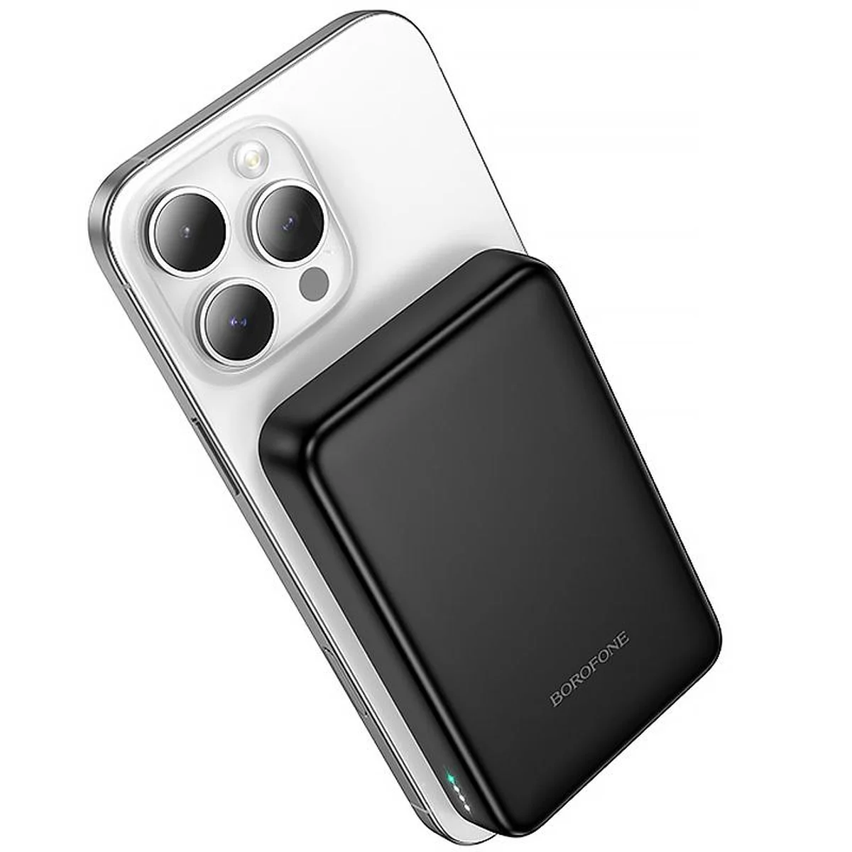 Портативное ЗУ Power Bank Borofone BJ82A Dawn 20W с БЗУ 10000 mAh Black