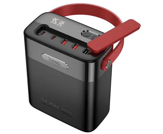 Портативное ЗУ Power Bank Hoco J143 Title 22.5W+PD20W 80000 mAh Black