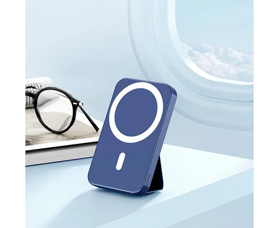 Портативное зарядное устройство Power Bank JJT-A27-1 PD20W+QC 22.5W с БЗУ 10000 mAh Dark blue