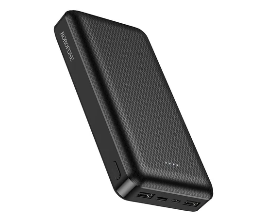 Портативное ЗУ Power Bank BOROFONE BJ3A Minimalist 20000 mAh Черный