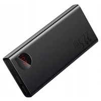 Портативное ЗУ Baseus Adaman Metal Digital Display QC 22.5W 20000 mAh (PPAD000101) Черный