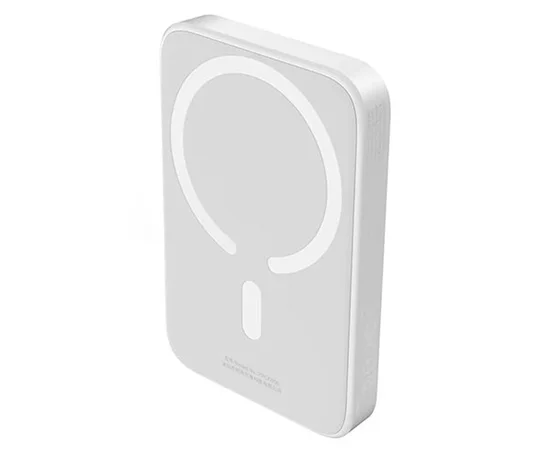 Портативное ЗУ Power Bank Baseus Magnetic Mini OS 20W c БЗУ 20000 mAh (PPCX15000) White