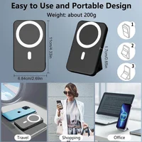 Портативное зарядное устройство Power Bank JJT-A27-1 PD20W+QC 22.5W с БЗУ 5000 mAh Black