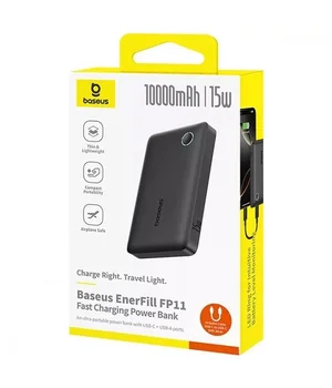 Портативное ЗУ Power Bank Baseus EnerFill FP11 15W 10000 mAh (P1008210C123) Cosmic Black