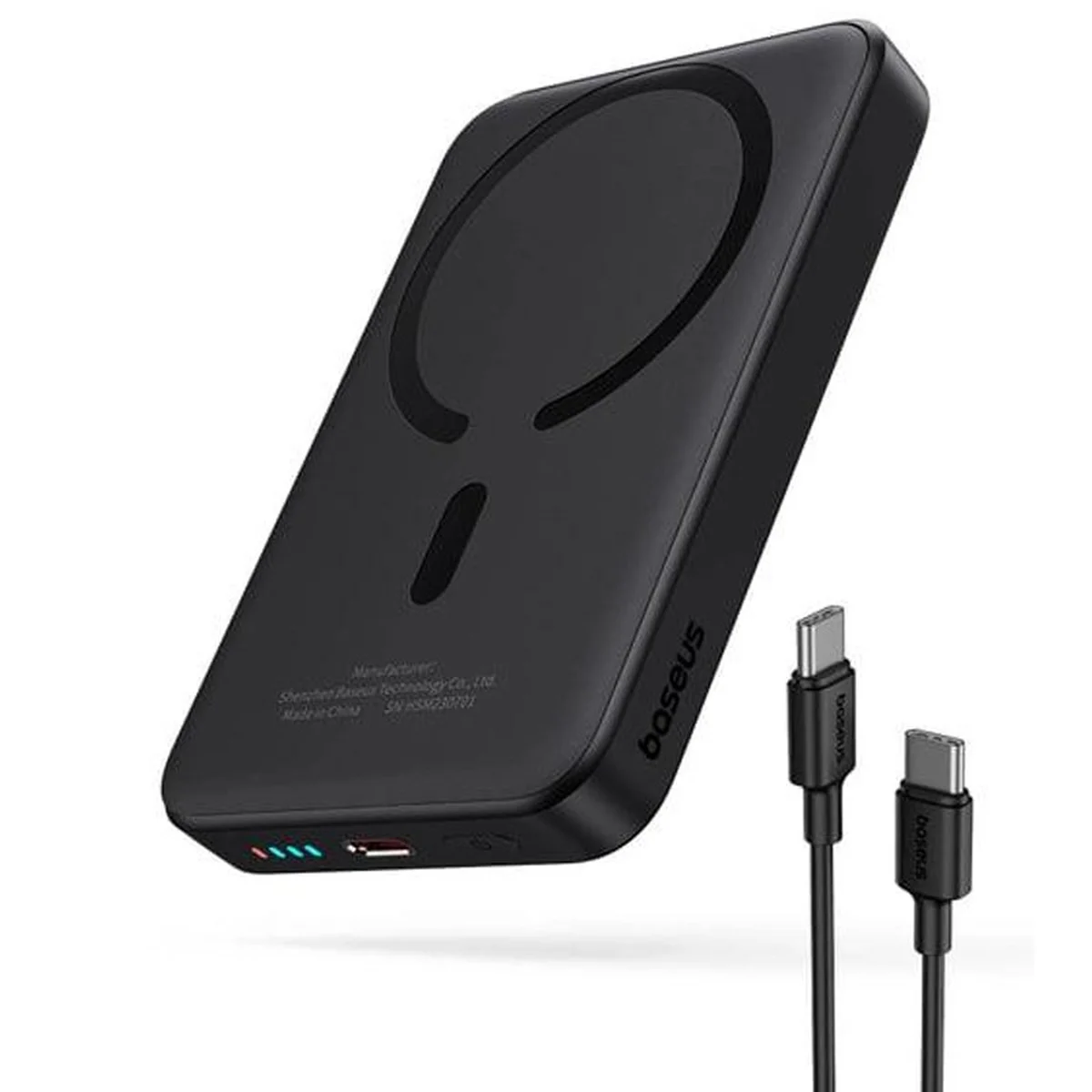 Портативное ЗУ Power Bank Baseus Magnetic Mini Air 20W c БЗУ 10000 mAh P10059001313 Cluster Black
