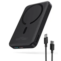 Портативное ЗУ Power Bank Baseus Magnetic Mini Air 20W c БЗУ 10000 mAh P10059001313 Cluster Black