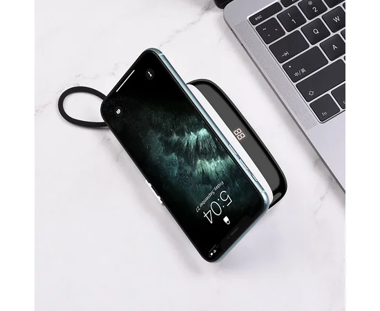 Портативное зарядное устройство Power Bank Hoco S29 for MicroUSB 10000 mAh Белый