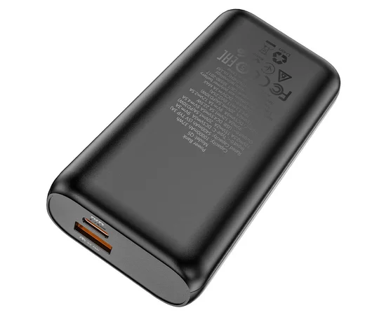 Портативное зарядное устройство Power Bank Hoco Q5 "Aegis" 30W 10000 mAh Черный