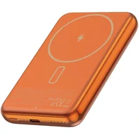 Портативное ЗУ Power Bank WIWU P089 Seraph PD20W с БЗУ 10000 mAh Orange