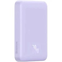 Портативное ЗУ Power Bank Baseus Magnetic Mini Air 20W c БЗУ 10000 mAh P10059001313 Nebula Purple