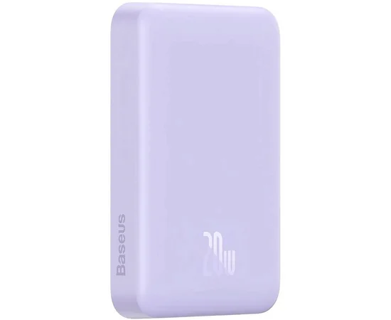 Портативное ЗУ Power Bank Baseus Magnetic Mini Air 20W c БЗУ 10000 mAh P10059001313 Nebula Purple