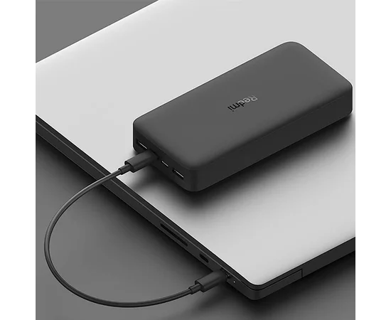 Портативное зарядное устройство Xiaomi RedMi Power Bank 20000mAh (PB200LZM) (VXN4304GL) Черный